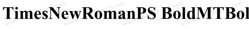 TimesNewRomanPS BoldMTBold-GBpc-EUC字体转换